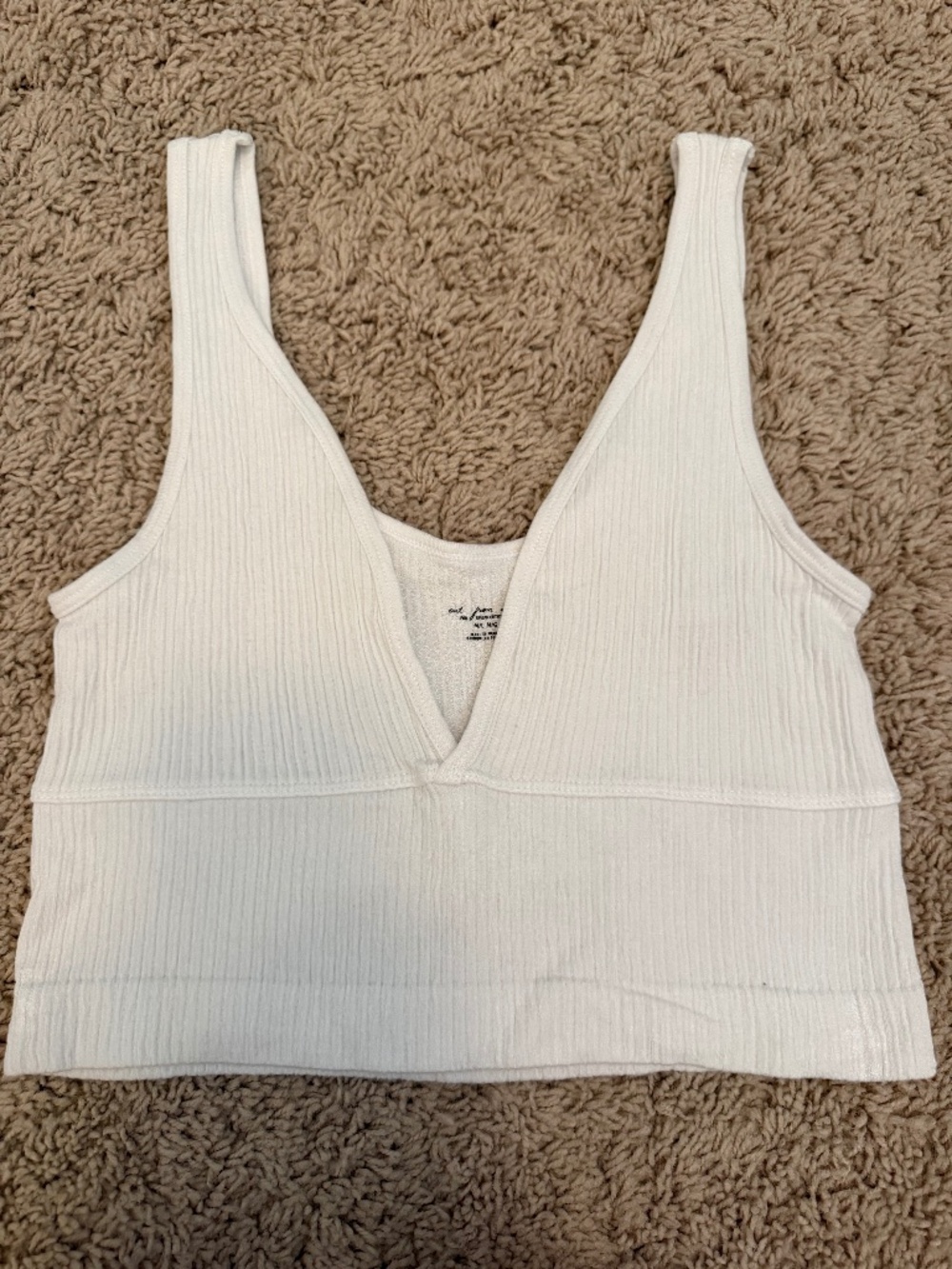 Urban Outfitters White Crop Top